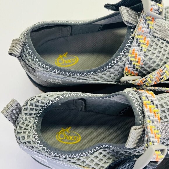 Chaco Odyssey Sandals  Kids' Size 4 Trail To Water Shoes Gray Slip On Closed Toe - Picture 9 of 11